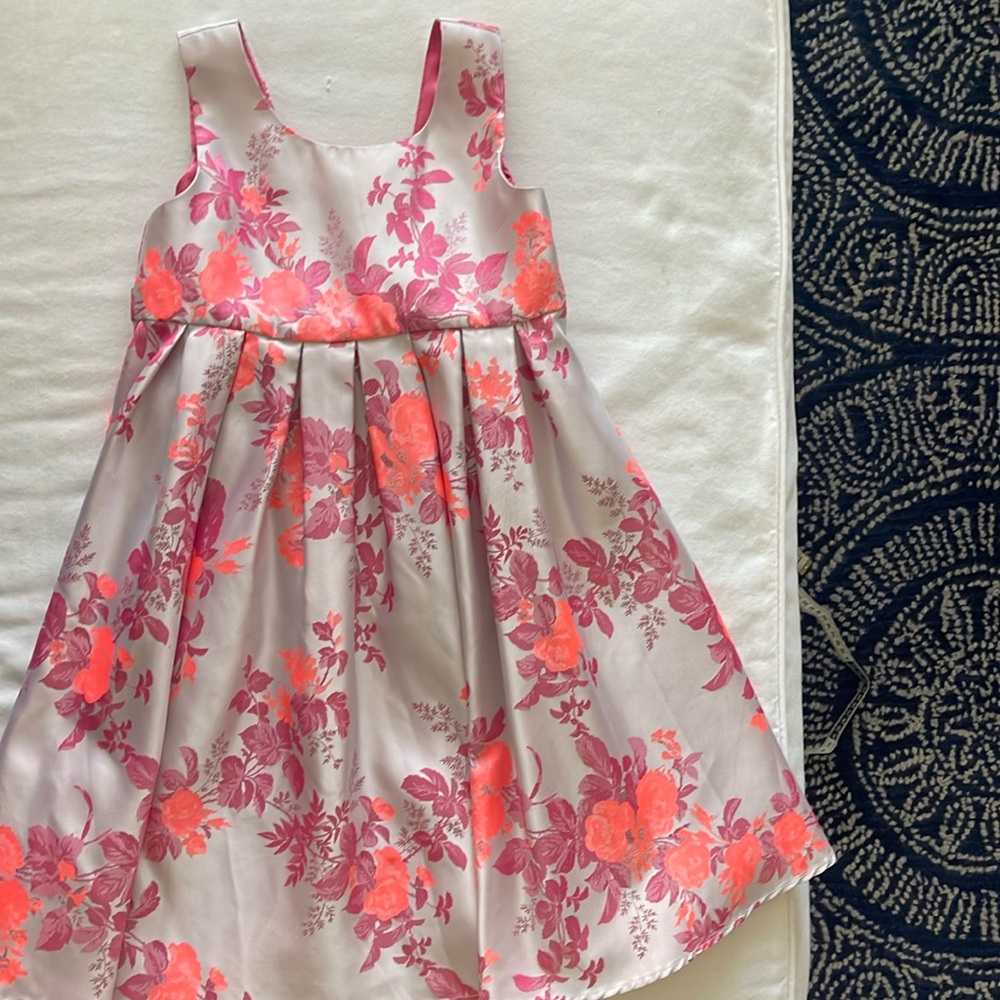 MONSOON Girls Dress Size 6-7 NWOT